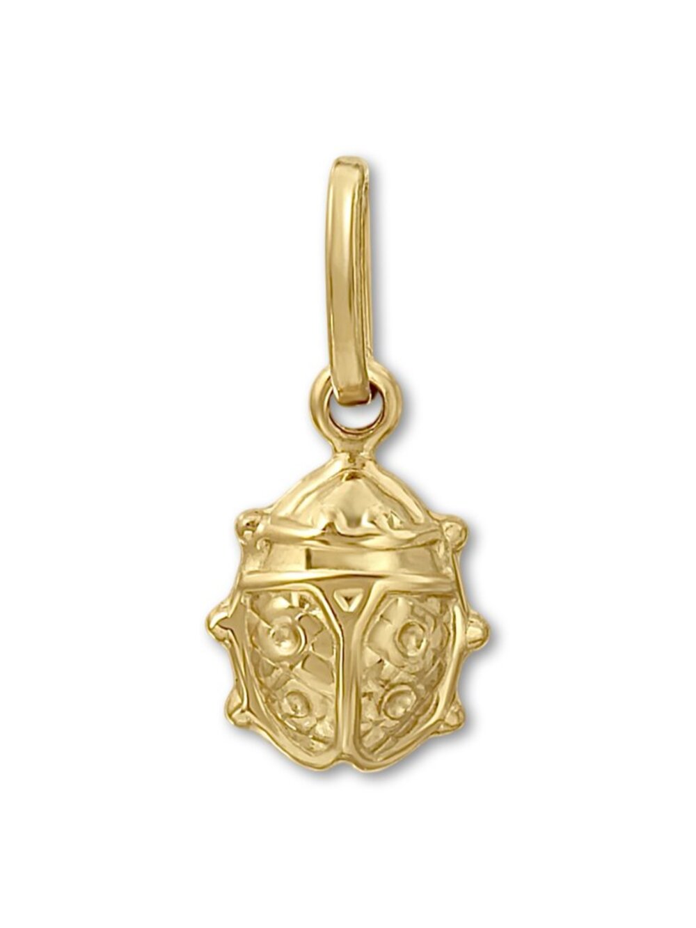 14K Gold Ladybird Charm |  Symbol of Luck & Celebration By Tehrani Jewelry
